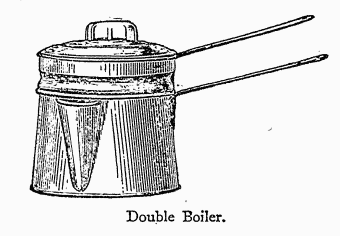 Double Boiler.