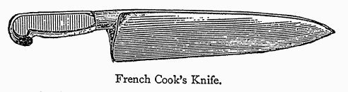 French Cook's Knife.