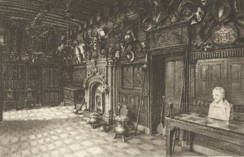 Interior of Abbotsford 