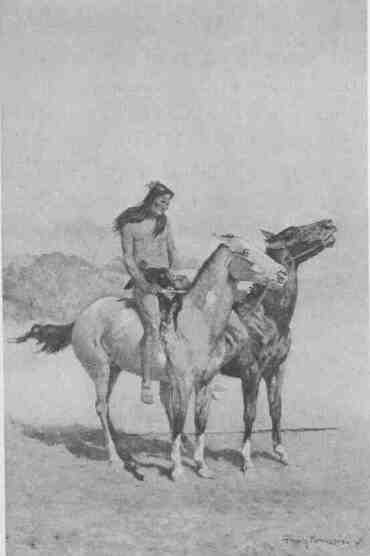 11 the Fire Eater Slung his Victim Across His Pony, Taking His Scalp