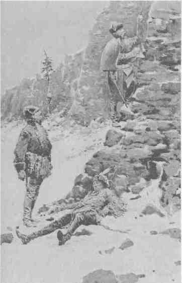 14 the Two Men Climbed Slowly