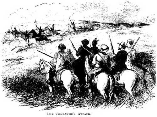 The Comanche's Attack