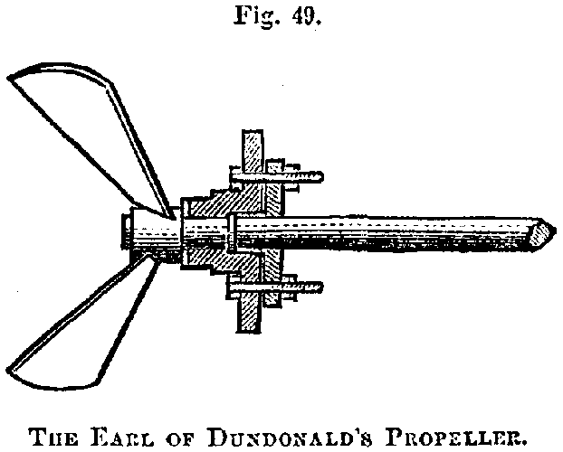 Fig. 49. THE EARL OF DUNDONALD'S PROPELLER.