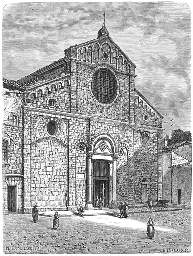 De kathedraal te Volterra.