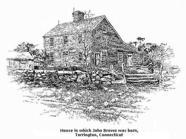 House in which John Brown was born, Torrington, Connecticut