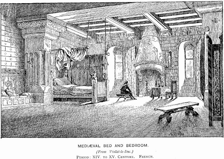 medieval royal bedroom
