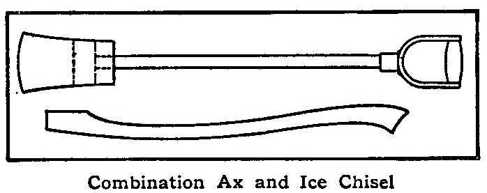 Combination Ax and Ice Chisel