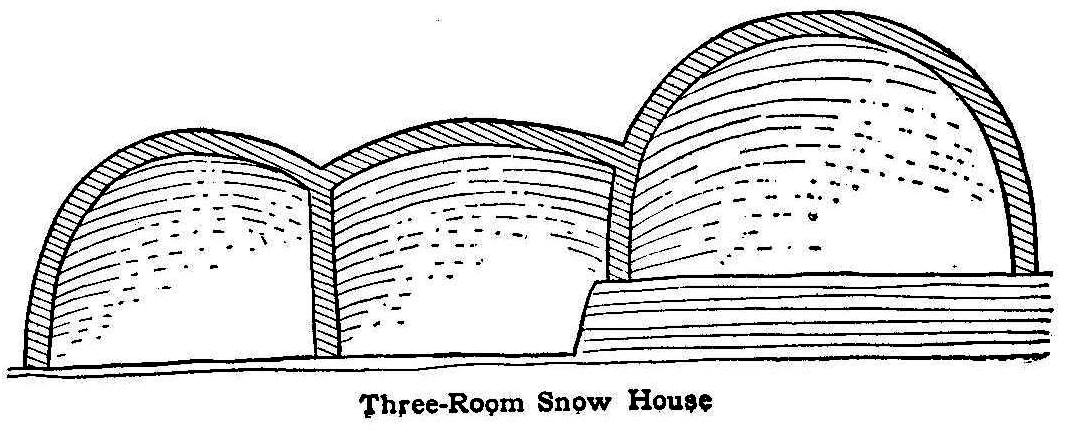 Three-Room Snow House