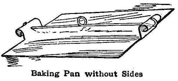 Baking Pan without Sides