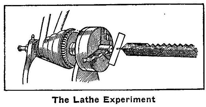 The Lathe Experiment 
