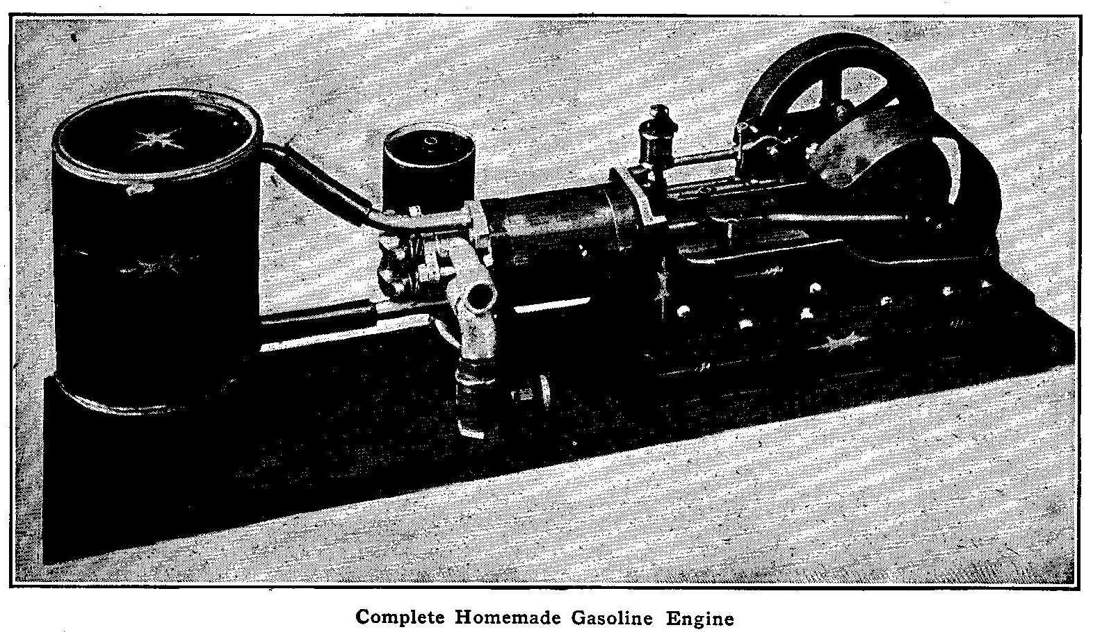 Complete Homemade Gasoline Engine 
