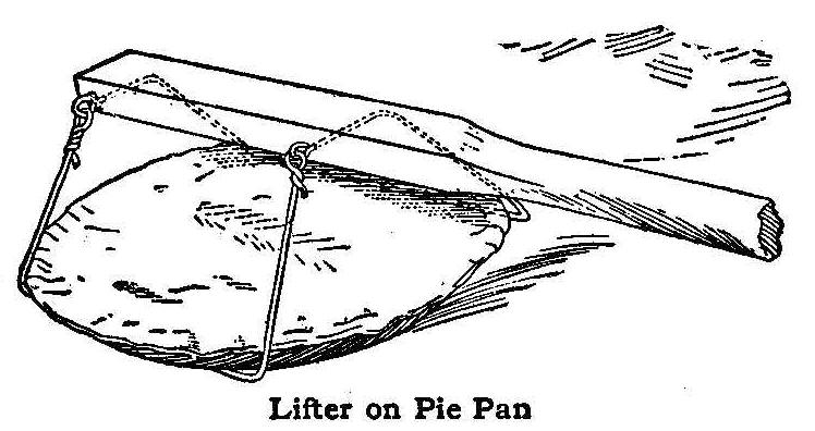 Lifter on Pie Pan 