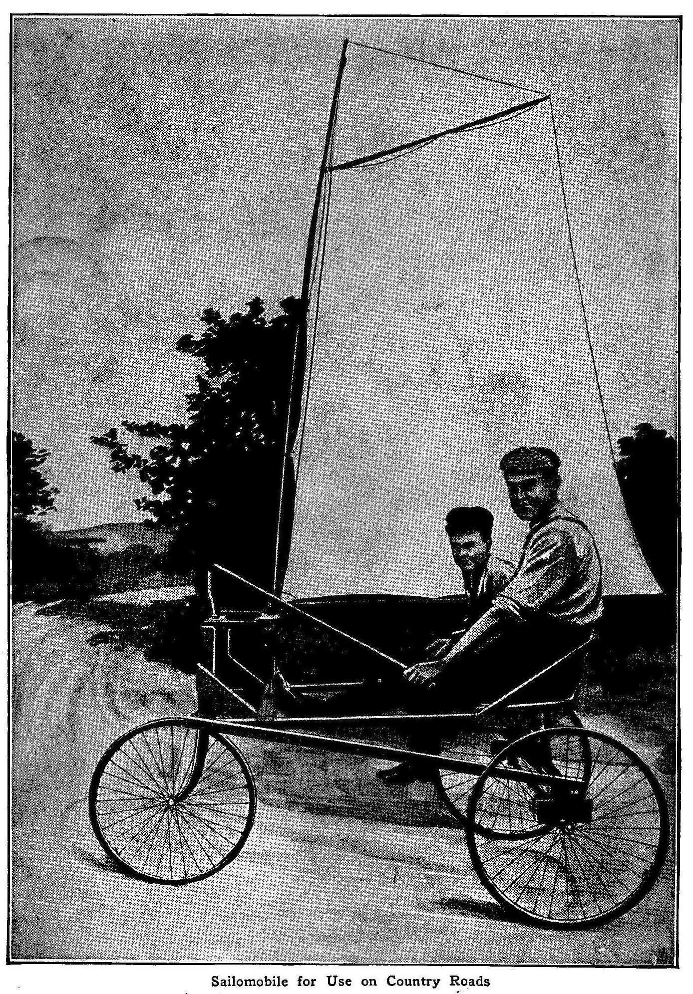 Sailomobile for Use on Country Roads