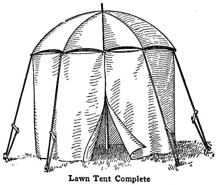 Lawn Tent Complete