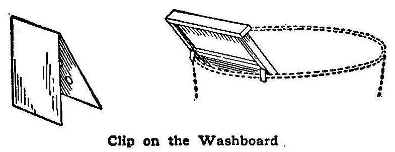 Clip on the Washboard 