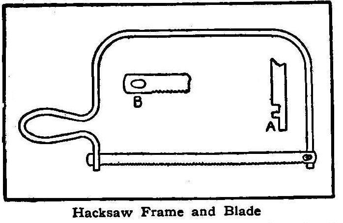 Hacksaw Frame and Blade