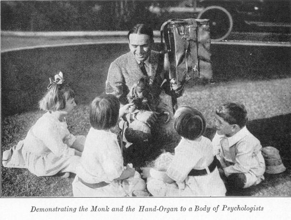 Demonstrating the Monk and the Hand-Organ to a Body of
Psychologists