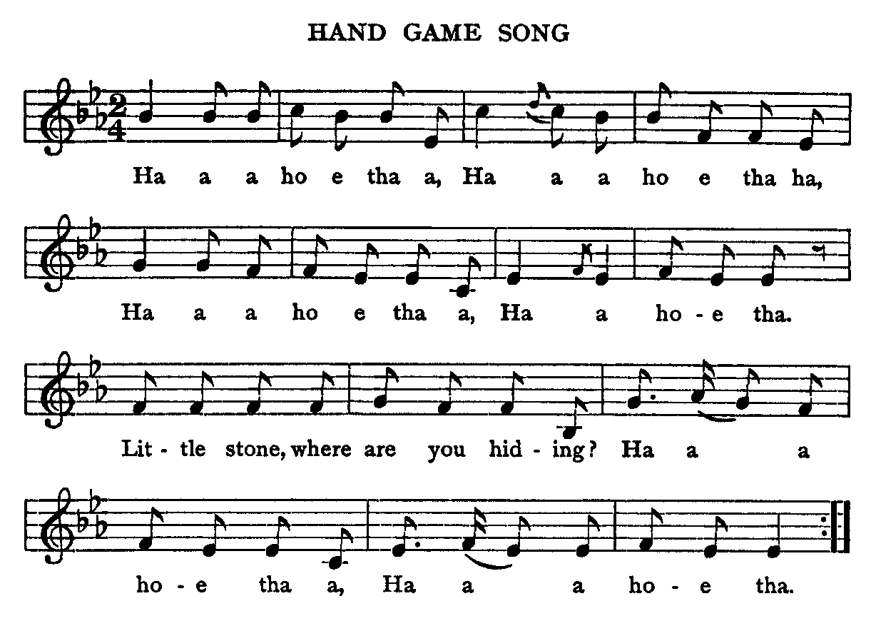 Hand Game Song