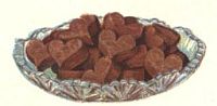 Fudge Hearts Or Rounds.