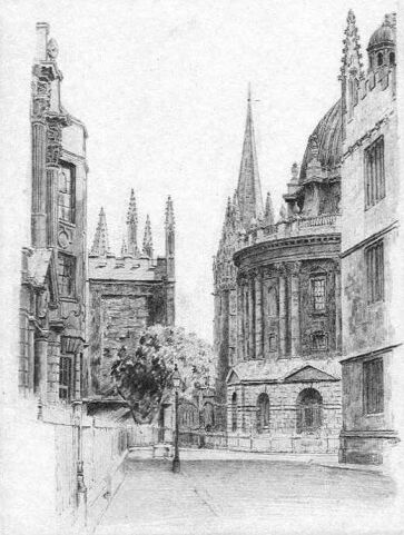 Plate III. View of Radcliffe Square