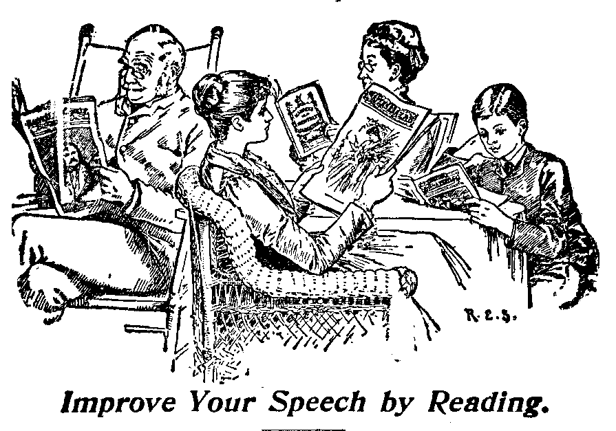 Improve Your Speech by Reading.
