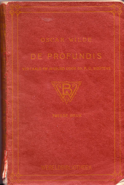 Oscar Wilde--De Profundis