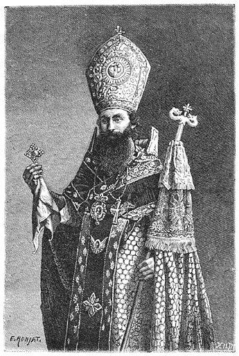 De armenische bisschop van Dsjoelfa.