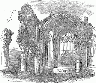 East Window of Melrose Abbey.