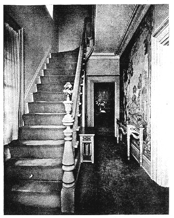 Photo of a narrow hall
