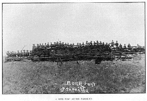 A Boer fort before Mafeking