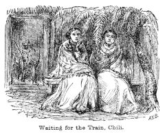 Illustration: Waiting for the Train, Chili