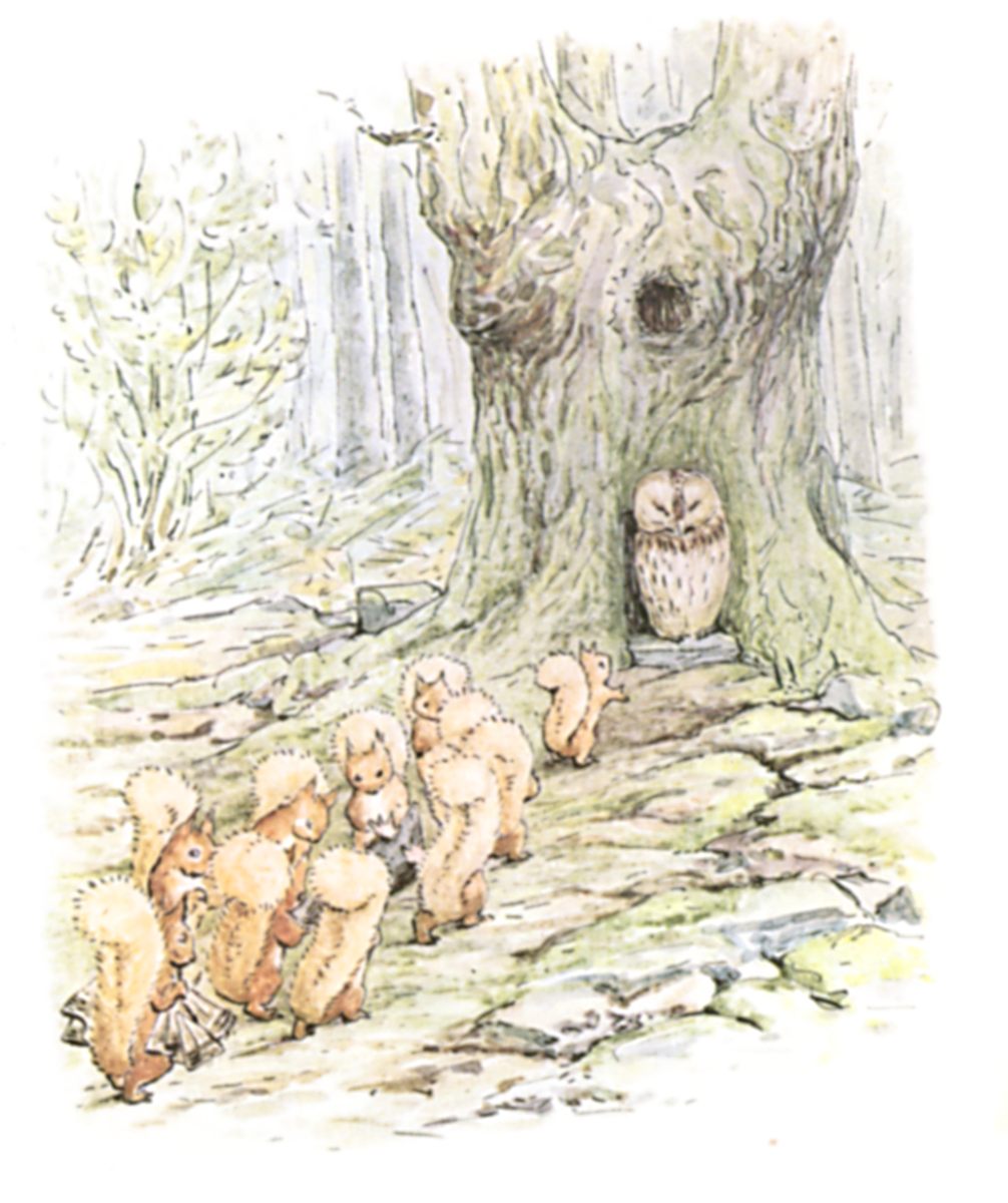The Tale of Beatrix Potter Squirrel Nutkin