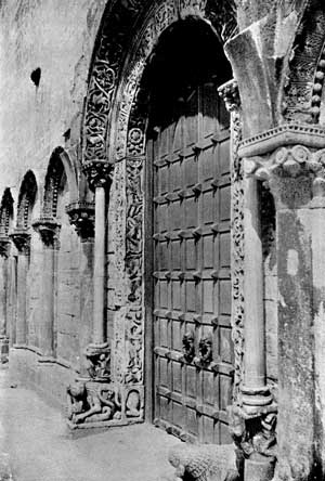 IX. The Principal Doorway to the Cathedral at Trani, Italy.