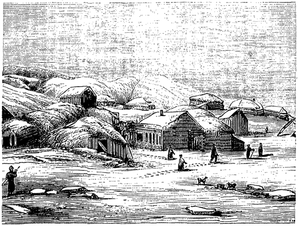 Eskimo Houses.