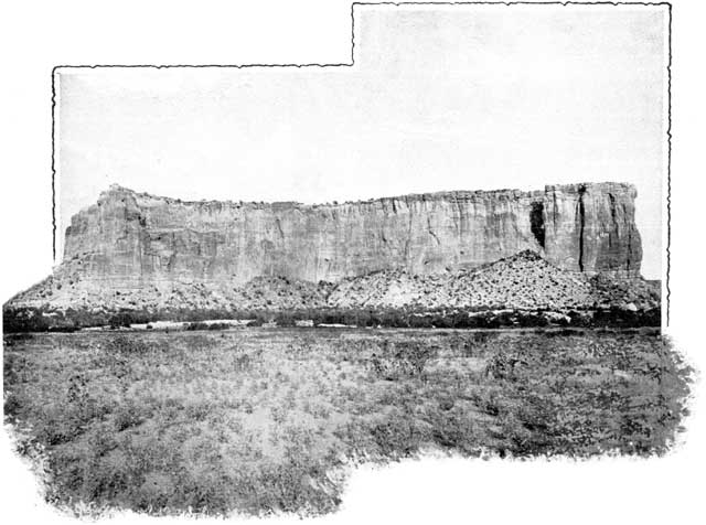 THE MESA FROM THE EAST.