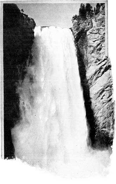 THE GREAT FALLS OF THE YELLOWSTONE.