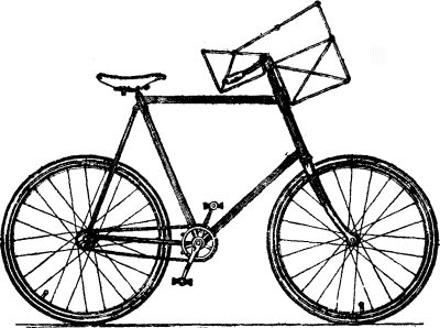 Bicycle Newspaper Rack