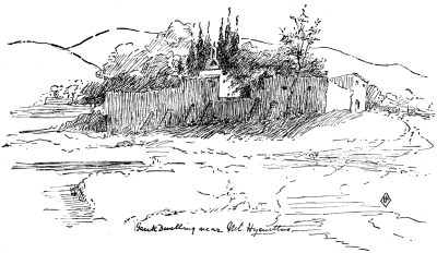 Greek Dwelling near Mt. Hyanthus