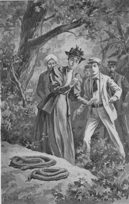 
"'Snakes!' screamed Mrs. Belgrave."--Page 184.