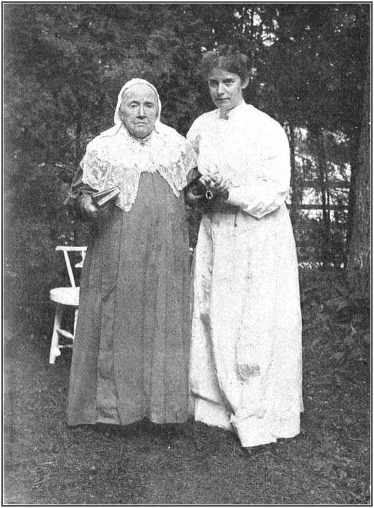 Julia Ward Howe And Her Granddaughter