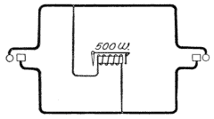 Illustration: Fig. 281. Bridging Drop-Cord Circuit