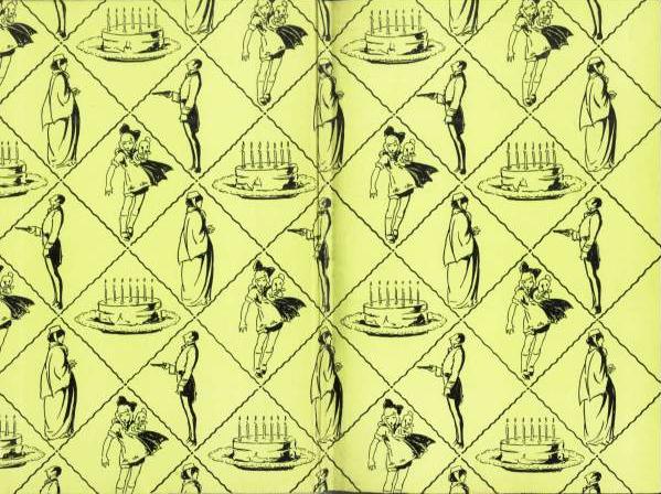 decorative endpapers