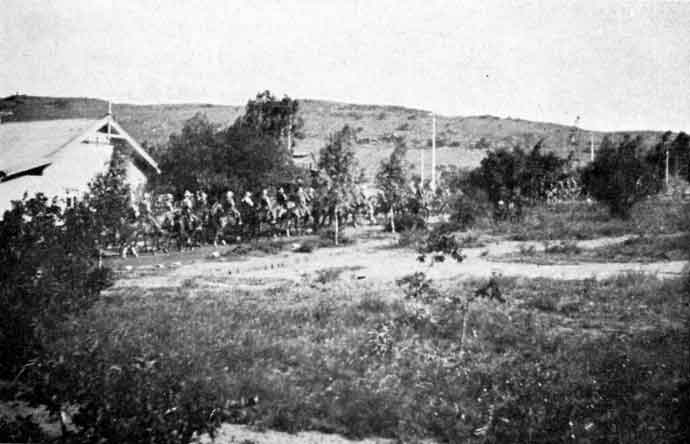 Troops returning to Pretoria after Nooitgedacht. December 16, 1914