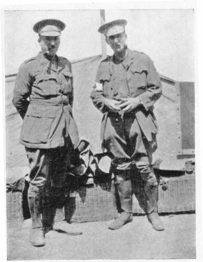 Major Clayton and Captain Dawson.