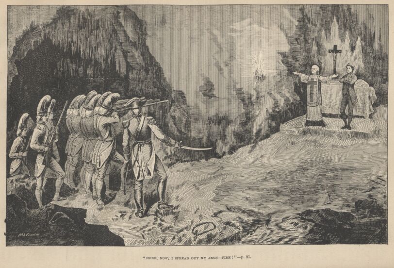 Page 91-- Here, Now, I Spread out My Arms--fire!