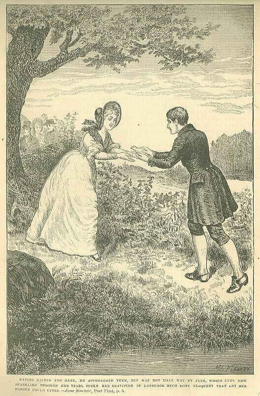 Page 5-- Having Gained the Bank, he Approached Them