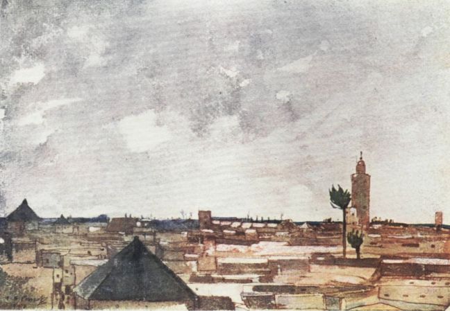 THE ROOFS OF MARRAKESH