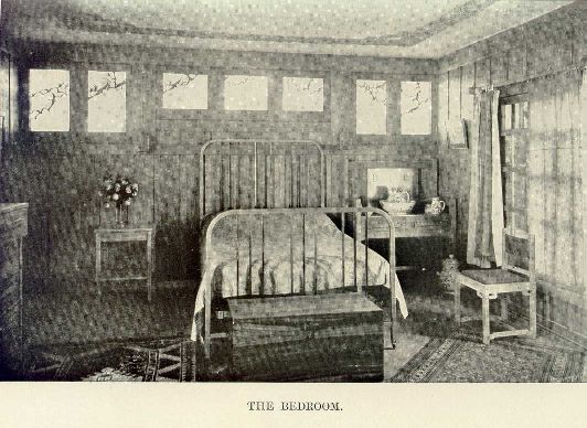 The bedroom.