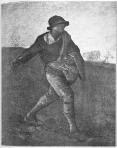 Plate 2.—Millet. "The Sower." In the Metropolitan Museum of Art. Vanderbilt collection.