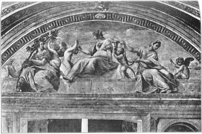 Plate 16.—Raphael. "Jurisprudence."
In the Vatican.